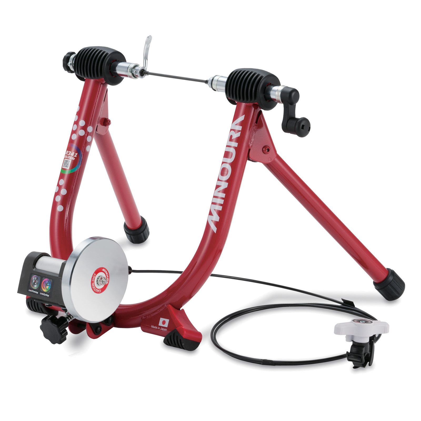 Minoura | LR341 Bicycle Trainer, Red SWATCH