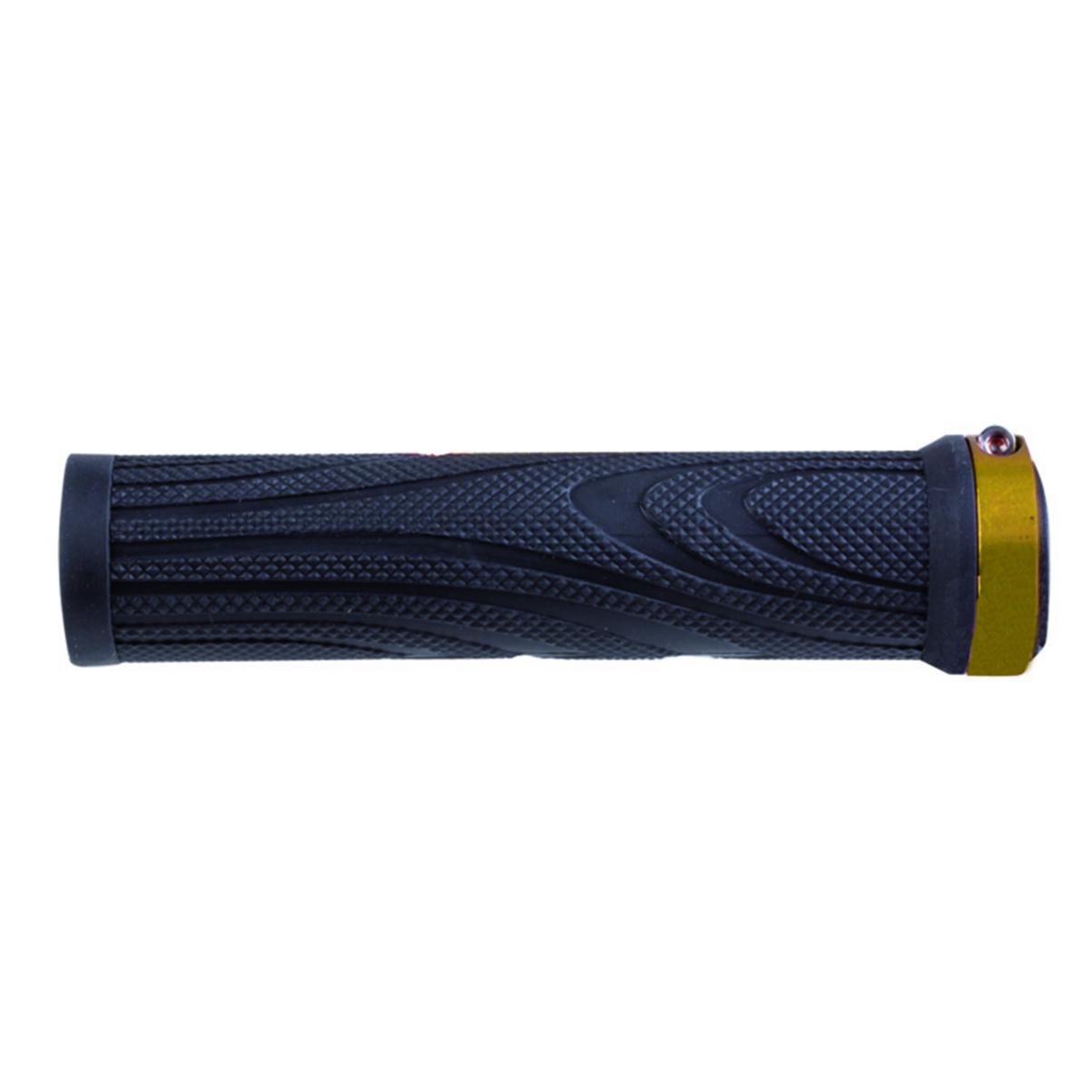 M-Wave | 130 mm Gold Anodized Bolt On Grips, 130 mm SWATCH