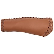 M-Wave | Cloud Buff Bicycle Grips, Brown Imitation Leather, 125 mm THUMBNAIL