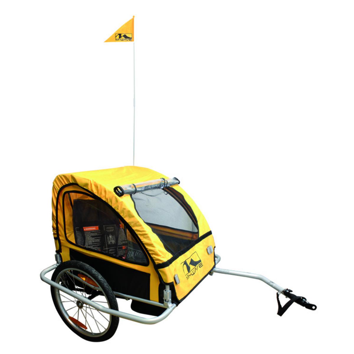 M-Wave | Alloy Children's Trailer with Suspension SWATCH