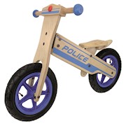 Anlen | Wooden Balance/Running Bike, Police THUMBNAIL