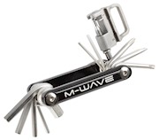 M-Wave | 15 Function Mini Folding Tool, Black/Silver THUMBNAIL