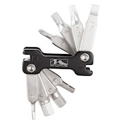 M-Wave | 12 Function Mini Folding Multi-Tool, Black/Silver THUMBNAIL