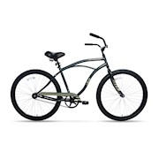 Apollo | Beach Commander S.1 26 inch Cruiser Bicycle, Gray THUMBNAIL