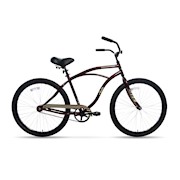 Apollo | Beach Commander S.1 26 inch Cruiser Bicycle, Red THUMBNAIL