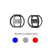 Amoeba | Pedal Adapters, Cold Gray Anodised THUMBNAIL