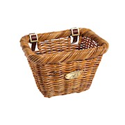 Nantucket Bicycle Basket Co. | Cisco Adult Rectangle Basket, Natural Honey THUMBNAIL