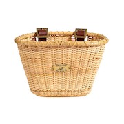 Nantucket Bicycle Basket Co. | Lightship Child Oval Basket, Natural THUMBNAIL