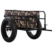 EV Cargo Bicycle Trailer, Camouflage THUMBNAIL