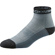 Exustar | Cycling Sock, XL, Grey/Green THUMBNAIL