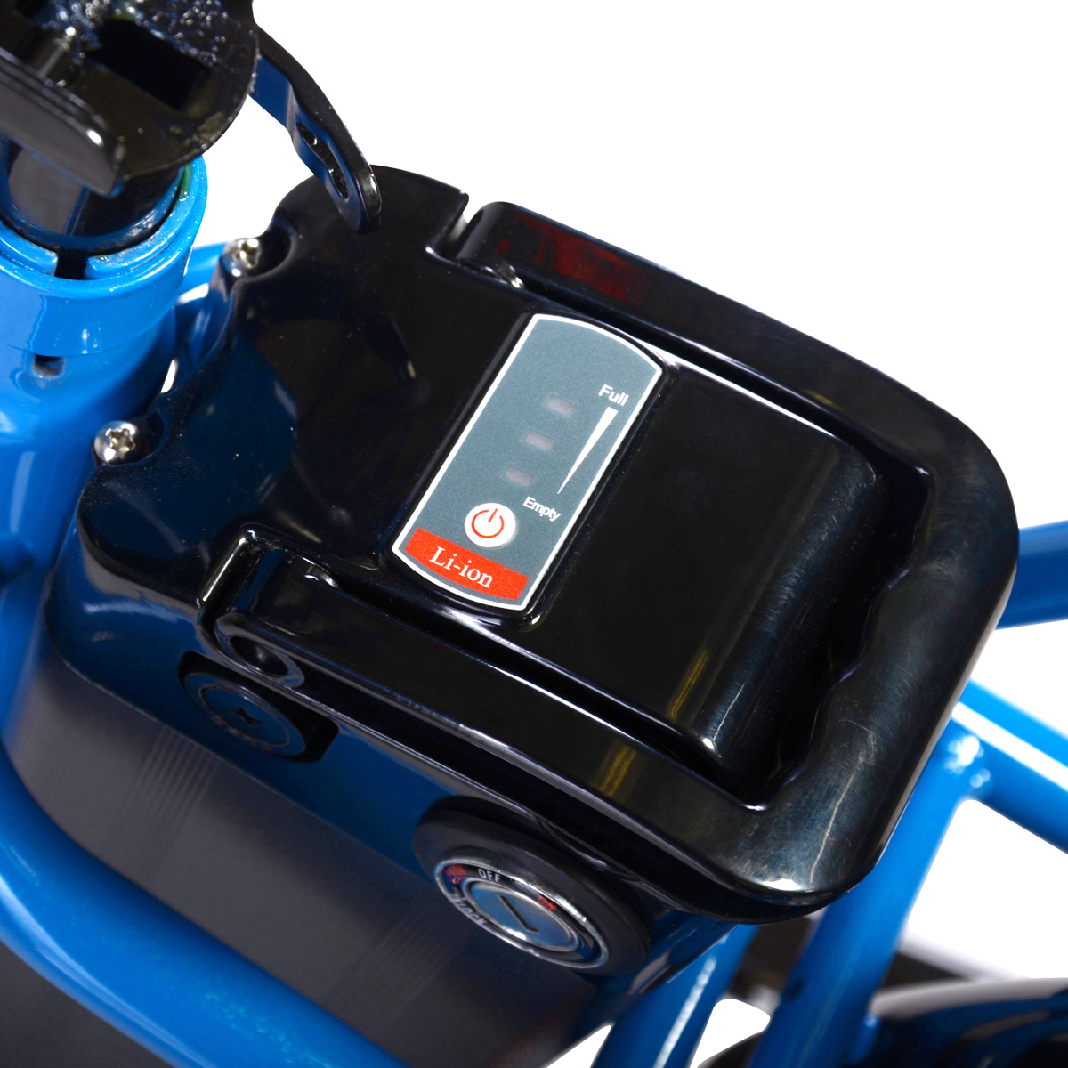 Force | eStreet LS350 Rear Hub Motor 700C Electric City Bicycle, Blue SWATCH
