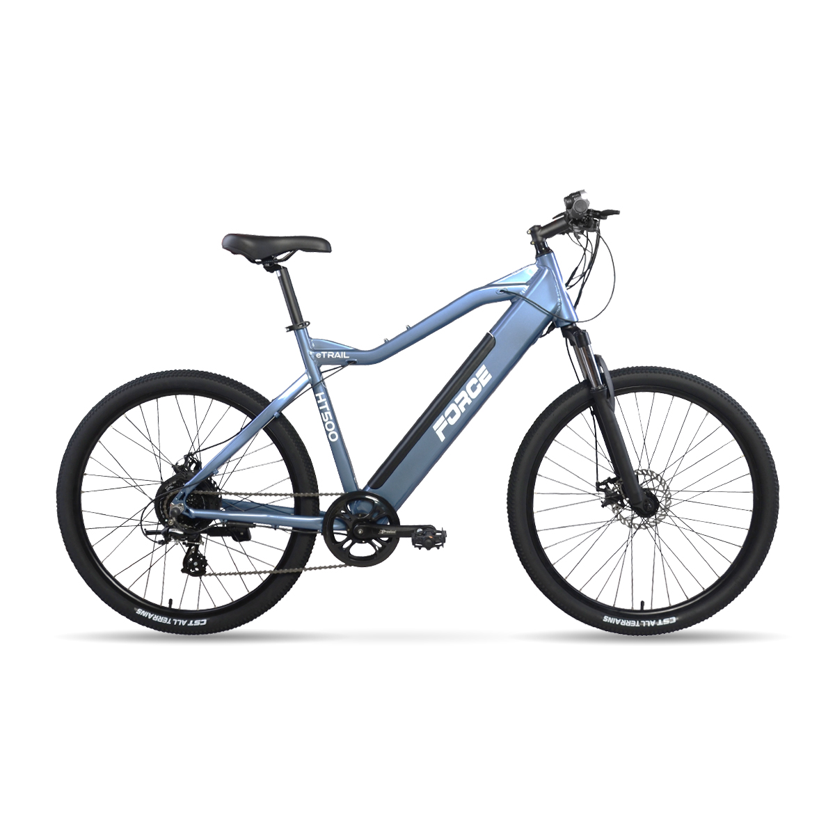 Force | eTrail HT500 Rear Hub Motor 27.5" Electric MTB Bicycle S/M, Blue SWATCH