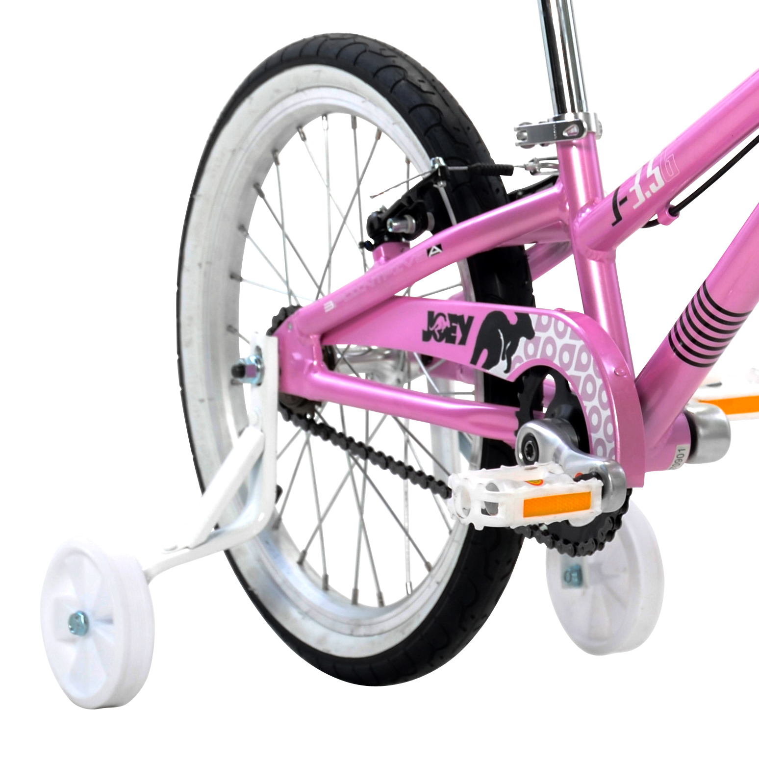 Joey | 3.5 18 inch Ergonomic Kids Bicycle, Pink SWATCH