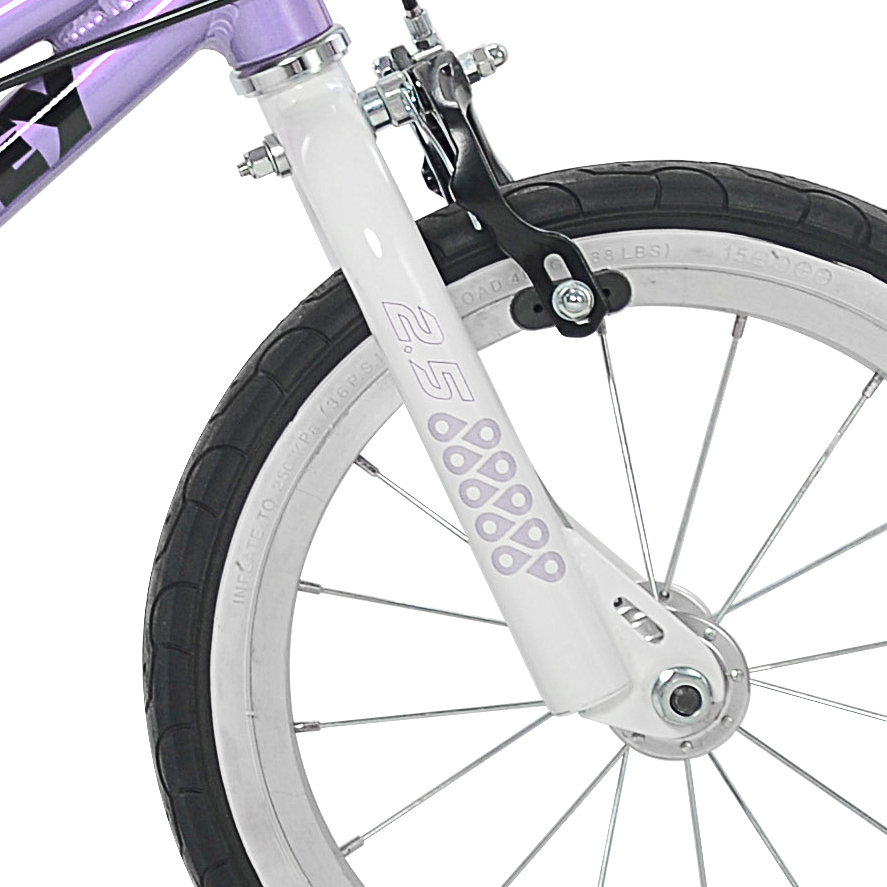 Joey | 2.5 14 inch Ergonomic Kids Bicycle, Lavender SWATCH