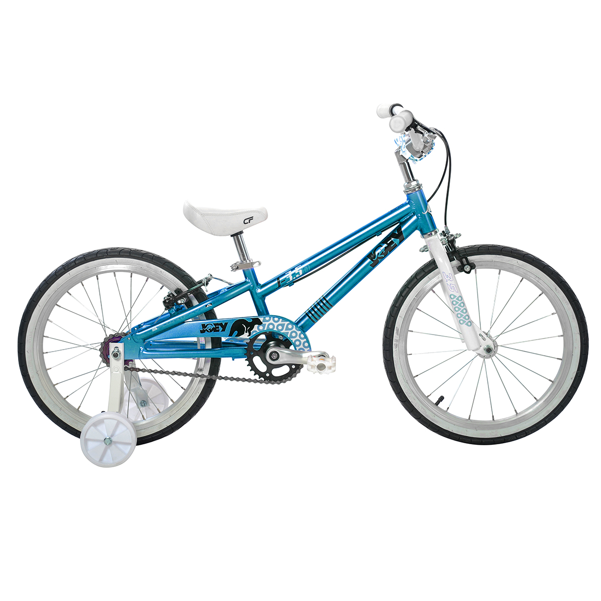 Joey | 3.5 18 inch Ergonomic Kids Bicycle, Aqua SWATCH