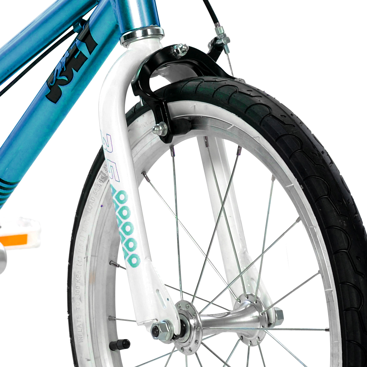 Joey | 3.5 18 inch Ergonomic Kids Bicycle, Aqua SWATCH