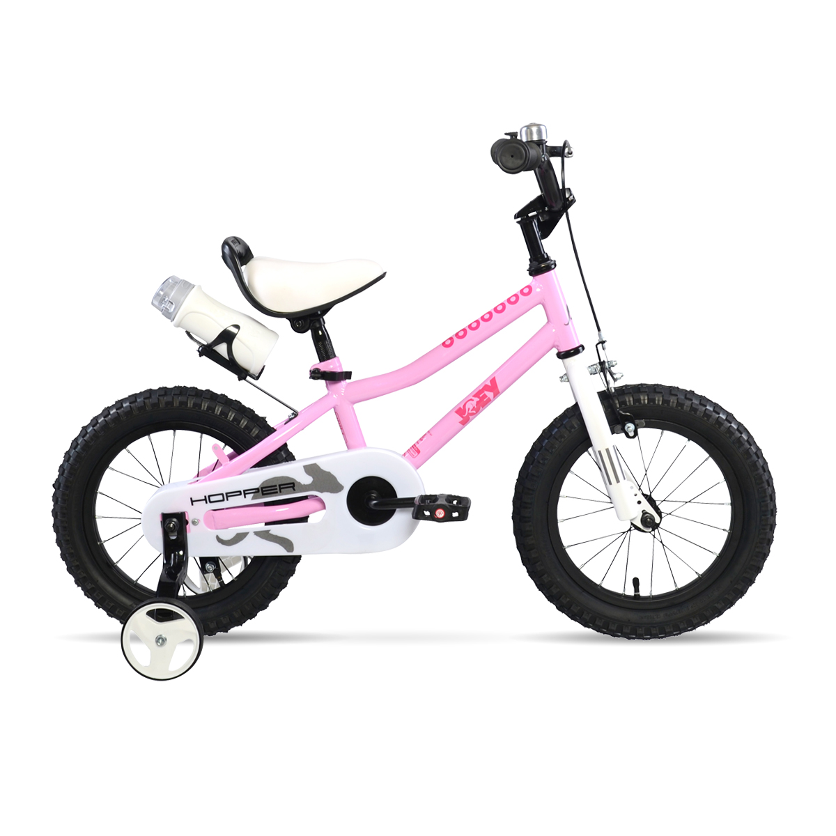 Joey | Hopper 14 inch Kid's Bicycle, Pink SWATCH