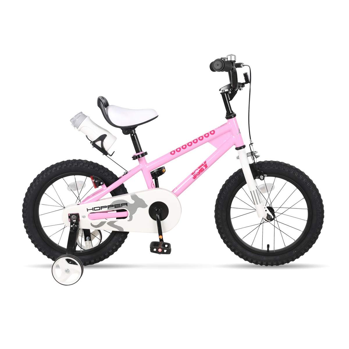 Joey | Hopper 16 inch Kid's Bicycle, Pink SWATCH