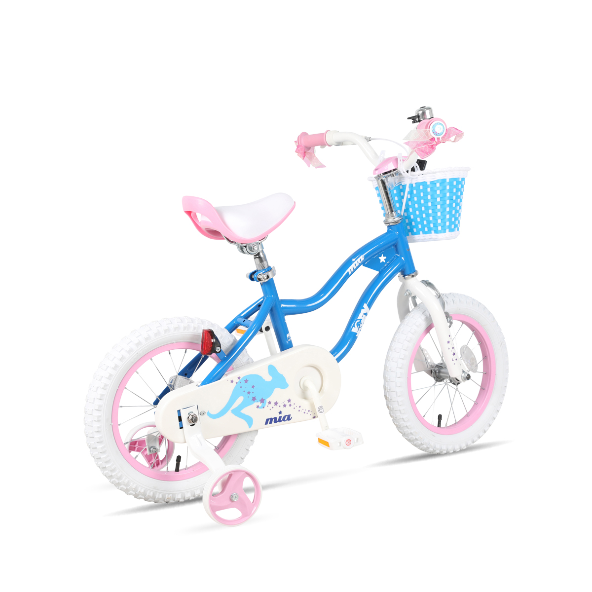 Joey | Mia 14 inch Kid's Bicycle, Blue SWATCH