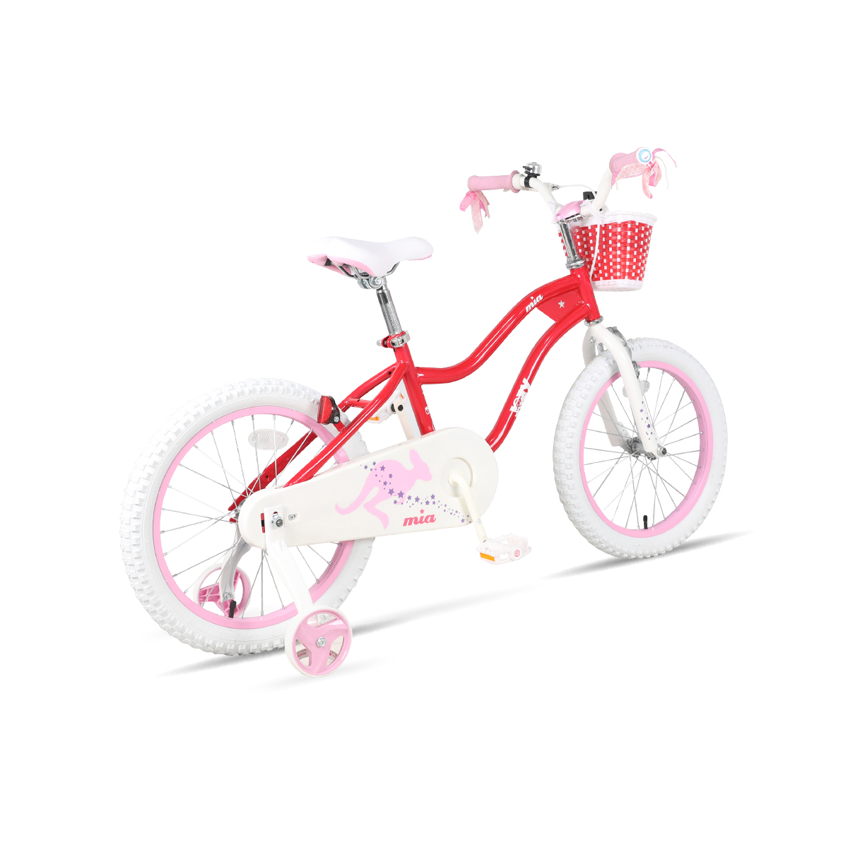 Joey | Mia 18 inch Kid's Bicycle, Pink SWATCH
