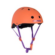 Kiddimoto | Kids Helmet, Small (48-53 cm), Matte Orange THUMBNAIL
