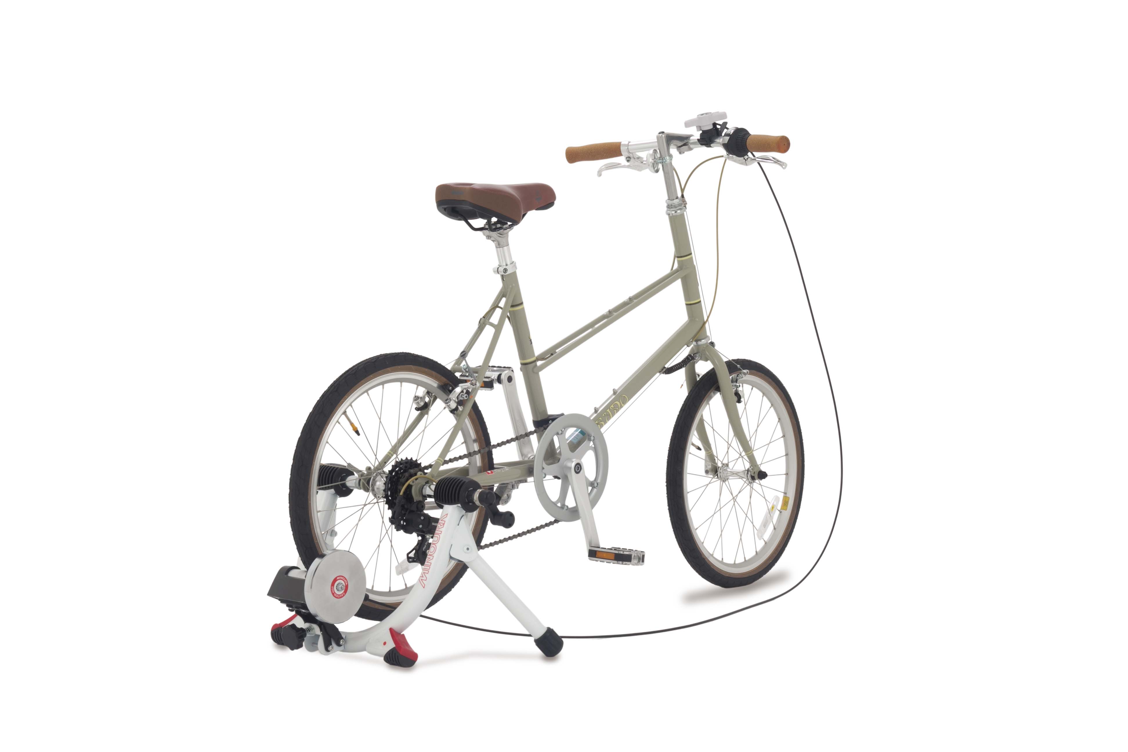 Minoura | LR241 Mini Tire Drive Trainer, for 18 to 20in Bicycles SWATCH