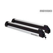 Menabo | Silver Ice Roof Bar Mounted Ski/Snowboard Rack THUMBNAIL