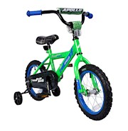 Apollo | Flipside 16 inch Kid's Bicycle, Green/Blue THUMBNAIL