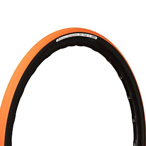 GravelKing Slick Limited 2023 Folding Tire, Sunset Orange/Black LARGE