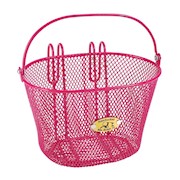 Nantucket Bicycle Basket Co. | Surfside Children's Mesh Basket, Pink THUMBNAIL