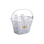 Nantucket Bicycle Basket Co. | Surfside Children's Mesh Basket, White THUMBNAIL