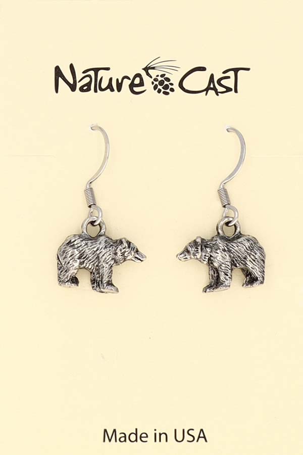 12032 Earring dangle bear THUMBNAIL