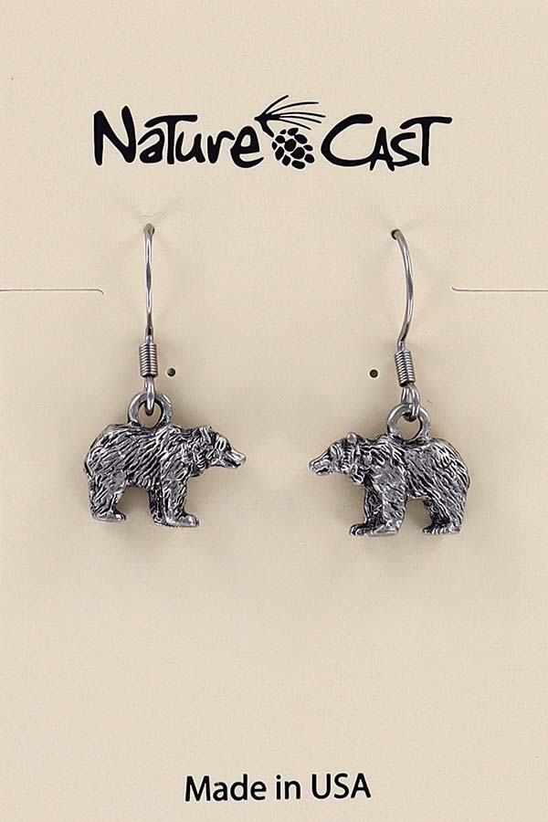 12032 Earring dangle bear THUMBNAIL