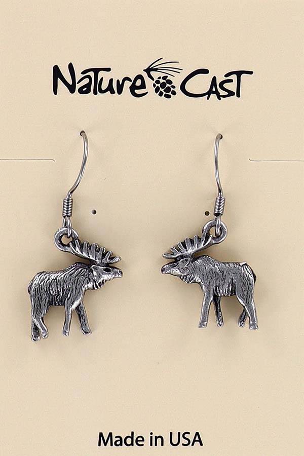 12034 Earring dangle elk THUMBNAIL