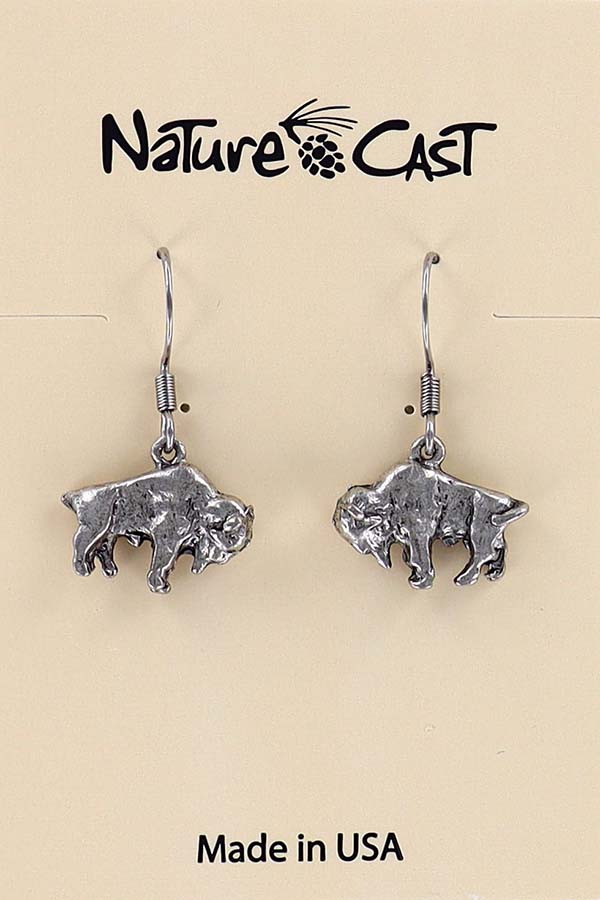 12047 Earring dangle buffalo THUMBNAIL