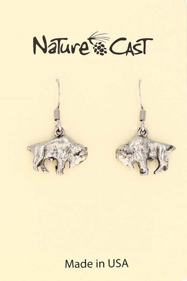 12047 Earring dangle buffalo THUMBNAIL