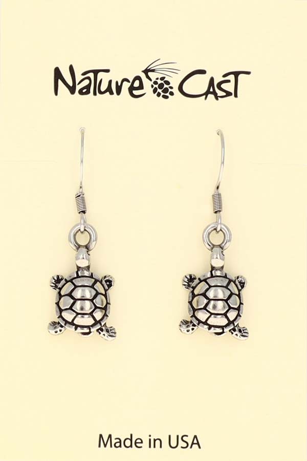12051 Earring dangle turtle LARGE