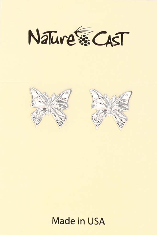 12053 Earring post flat butterfly MAIN