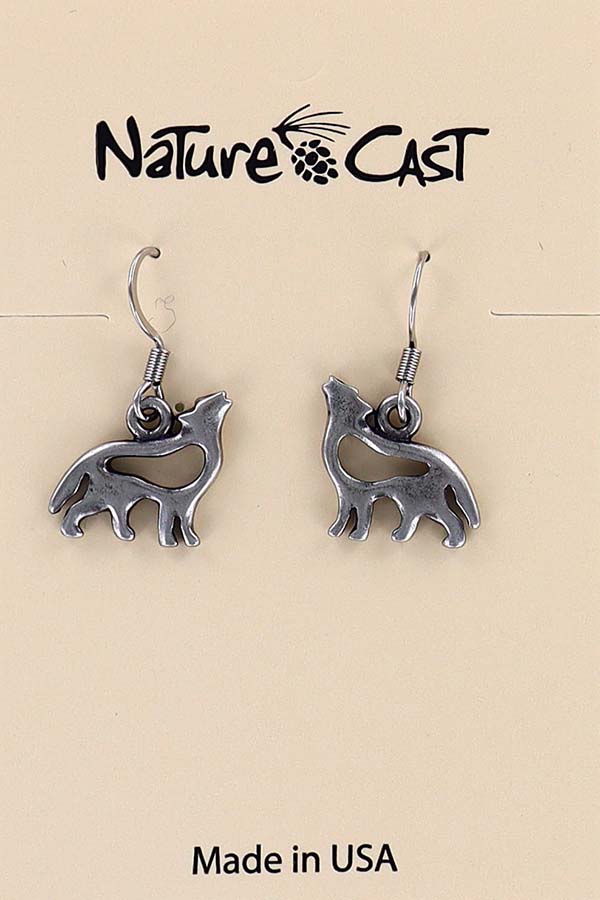 12058 Earring dangle petro cutout wolf THUMBNAIL