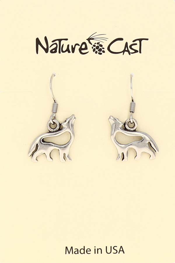 12058 Earring dangle petro cutout wolf THUMBNAIL