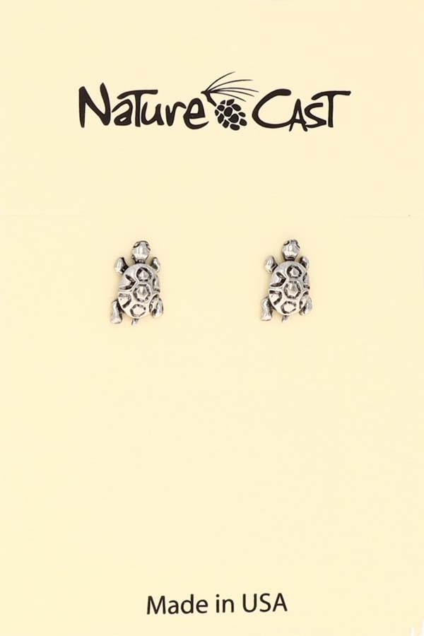 12072 Earring post turtle THUMBNAIL