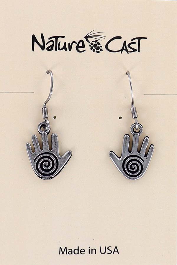 12098 Earring dangle spirit hand MAIN
