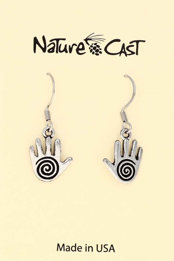 12098 Earring dangle spirit hand THUMBNAIL