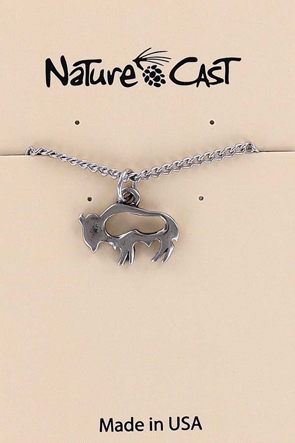 12235 Pendant petro buffalo w/18" chain MAIN