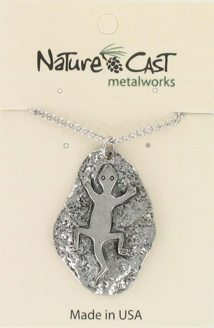 Pendant gecko w/18" chain MAIN