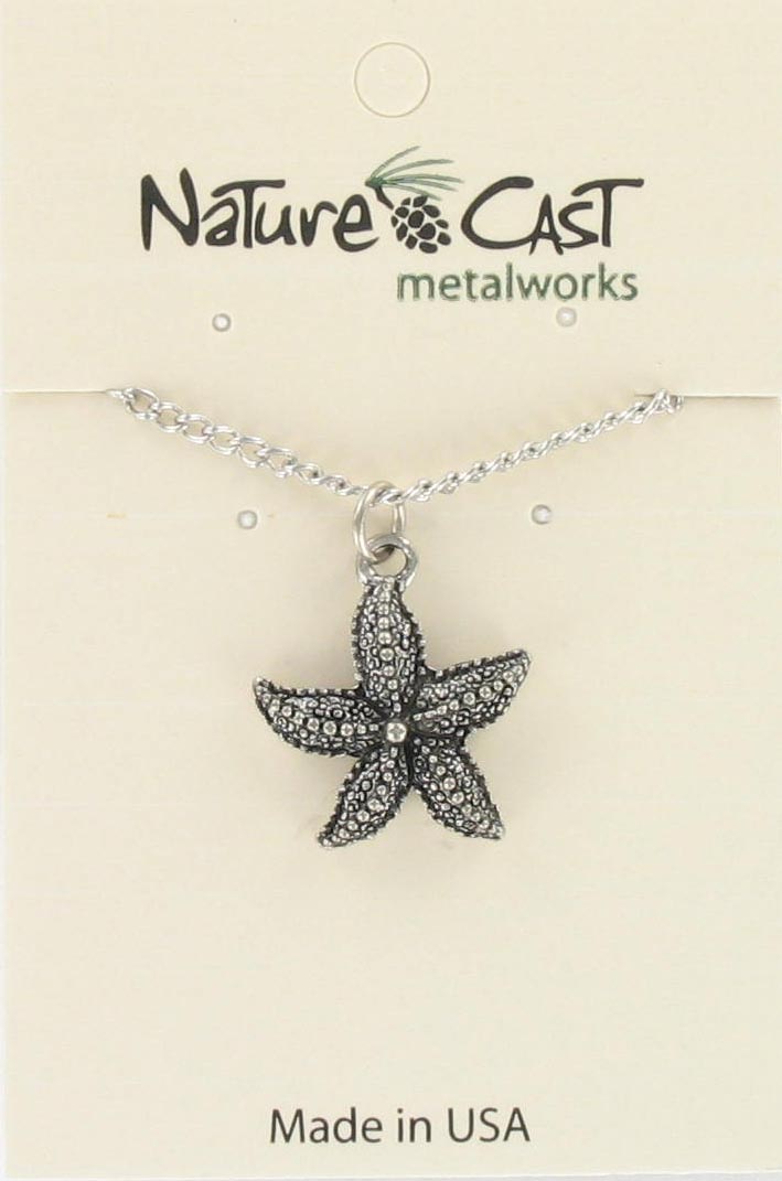 Pendant starfish w/18" chain THUMBNAIL