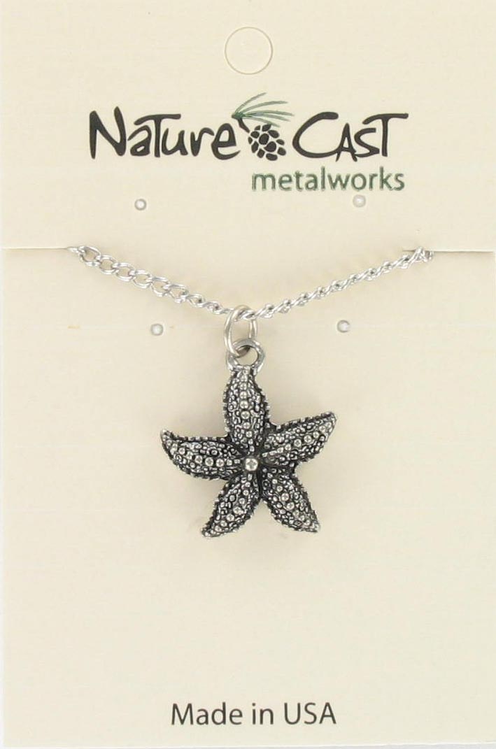 12410 Pendant starfish w/18" chain THUMBNAIL