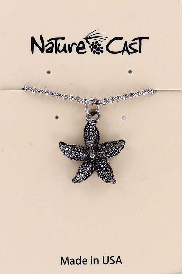 12410 Pendant starfish w/18" chain LARGE