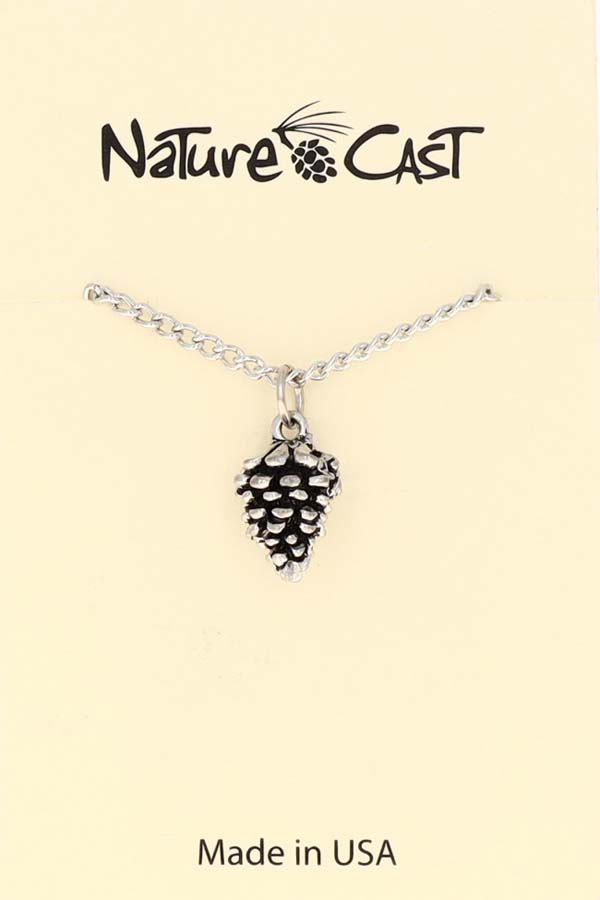 12431 Pendant pinecone w/18" chain MAIN