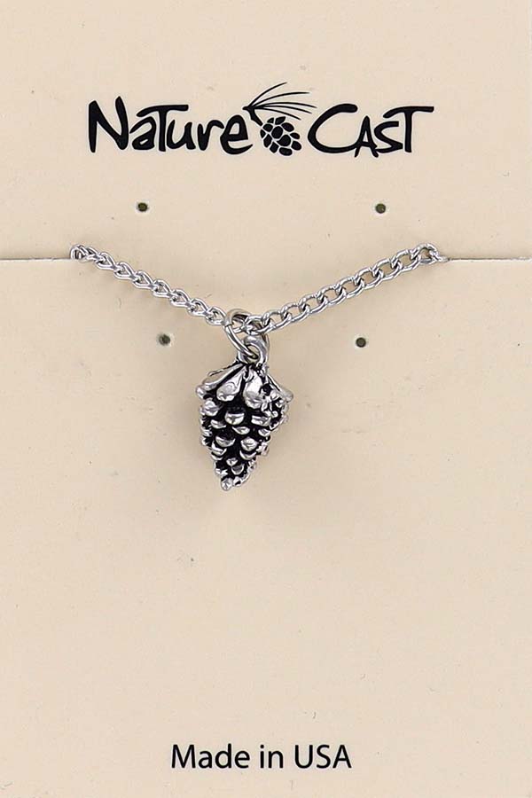 12431 Pendant pinecone w/18" chain THUMBNAIL
